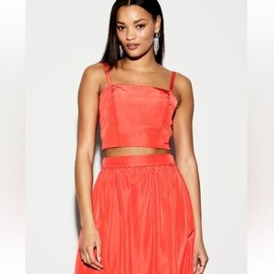 Old Navy Red Skirt Set